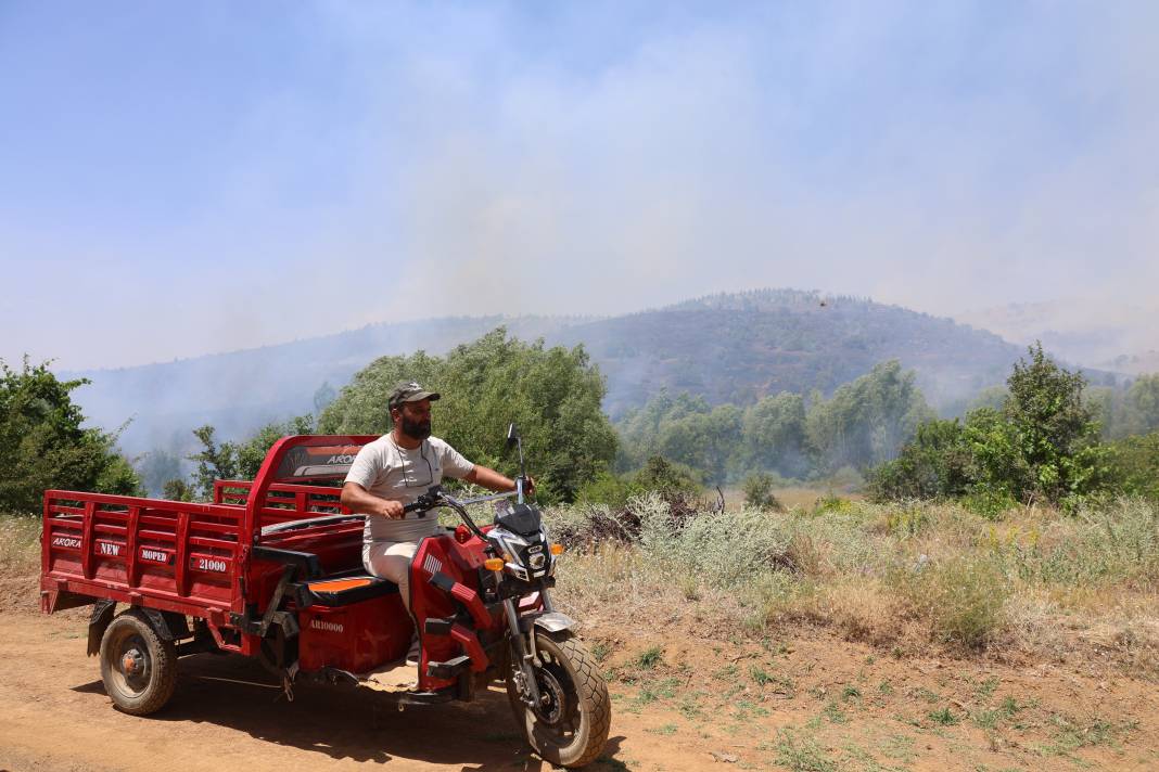 Elazığ'da orman yangını 26